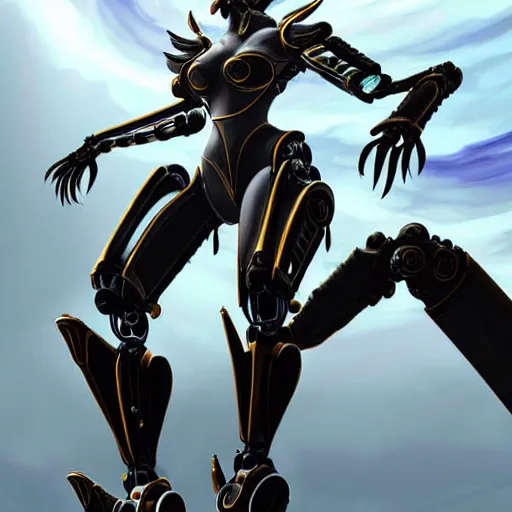 Image similar to highly detailed exquisite warframe fanart, worms eye view, looking up at a giant 500 foot tall beautiful saryn prime female warframe, as a stunning anthropomorphic robot female dragon, sleek smooth white plated armor, unknowingly posing elegantly over your view, you looking up from the ground between the magnificent towering robotic legs, cute robot dragon head far up in the sky, you're nothing but a speck to her, proportionally accurate, anatomically correct, sharp claws, two arms, two legs, robot dragon feet, camera close to the legs and feet, giantess shot, upward shot, ground view shot, leg and thigh shot, epic shot, high quality, captura, realistic, professional digital art, high end digital art, furry art, macro art, giantess art, anthro art, DeviantArt, artstation, Furaffinity, 3D realism, 8k HD render, epic lighting, depth of field