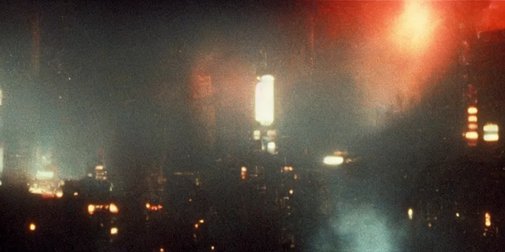 Image similar to c - beams glittering in the dark near the tannhauser space portal, blade runner, ridley scott