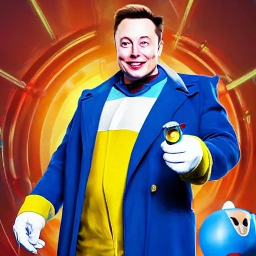 Image similar to elon musk as doctor eggman in sonic live action movie , 8k resolution, full HD, cinematic lighting, award winning, anatomically correct