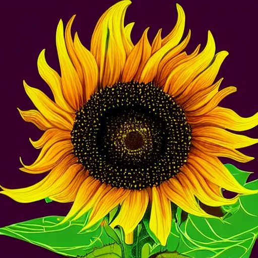 Image similar to Blackhole Sunflower