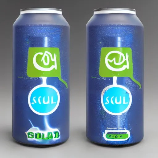 Image similar to futuristic soda can