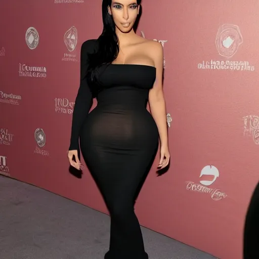 Image similar to Kim kardashian as a pig, award winning