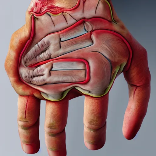 Image similar to Anatomically correct hands