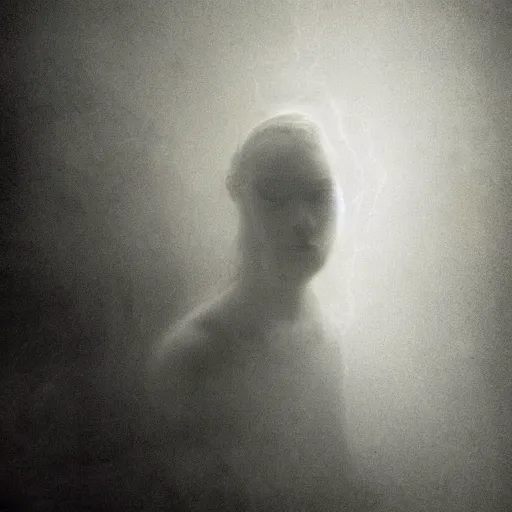 Prompt: dark expressive portrait of the digitally glitched soul, dramatic lighting, lonely, god rays, edges, universal background, facial expression, chiaroscuro, gritty, scars, atmospheric lighting, motion design, by Beksinski, maze, sharp focus, deviantart, irridescent, intense knowledge, masterpiece, paradox