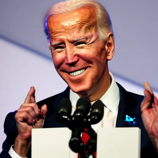 Prompt: puppet of joe biden