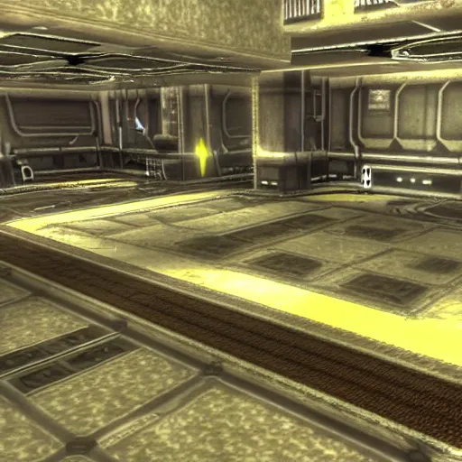 Image similar to “first images of lockout multiplayer map from Halo 2.”