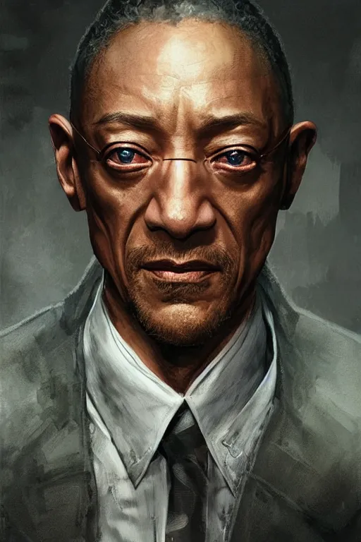 Prompt: Portrait of Giancarlo Esposito as Charles Xavier, marvel comics, x-men, dark, intricate, highly detailed, smooth, artstation, digital illustration by Ruan Jia and Mandy Jurgens and Artgerm and Wayne Barlowe and Greg Rutkowski