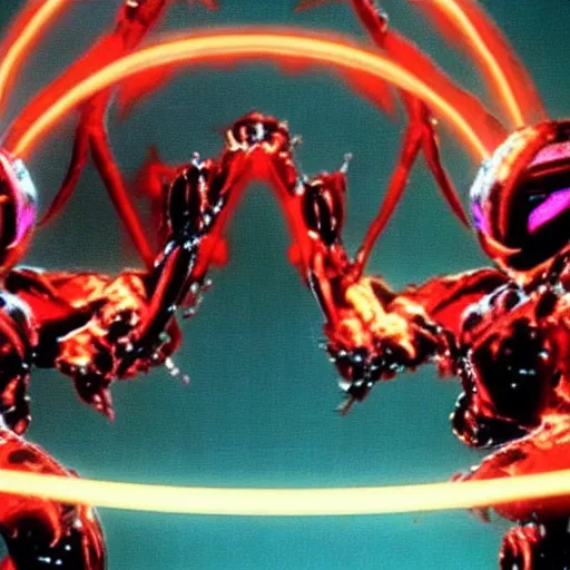 Image similar to a still of the movie weird science, 2 0 0 2 metroid prime visuals aesthetic