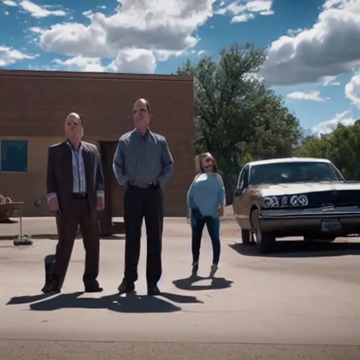 Image similar to the ending shot of better call saul