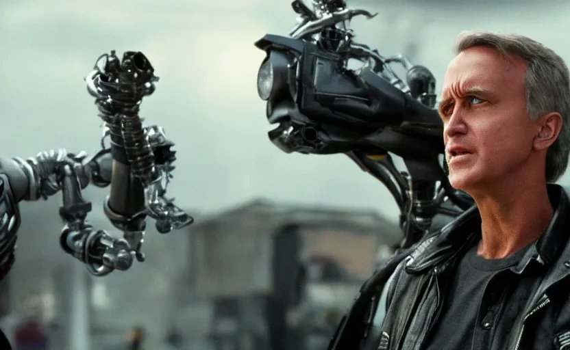 Image similar to VFX film James Cameron's The Terminator starring Jaleel White