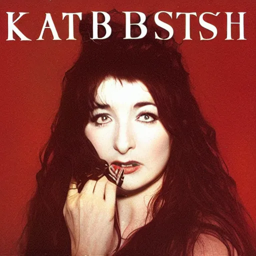 Image similar to kate bush, japanese album cover