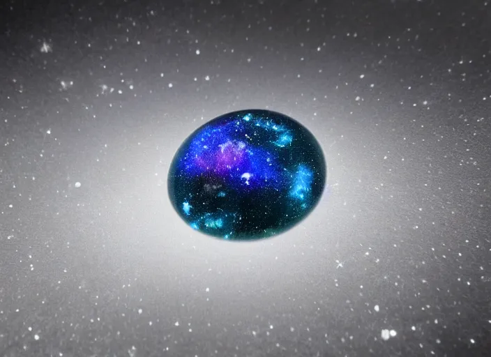 Image similar to the universe in a gemstone. amazing render