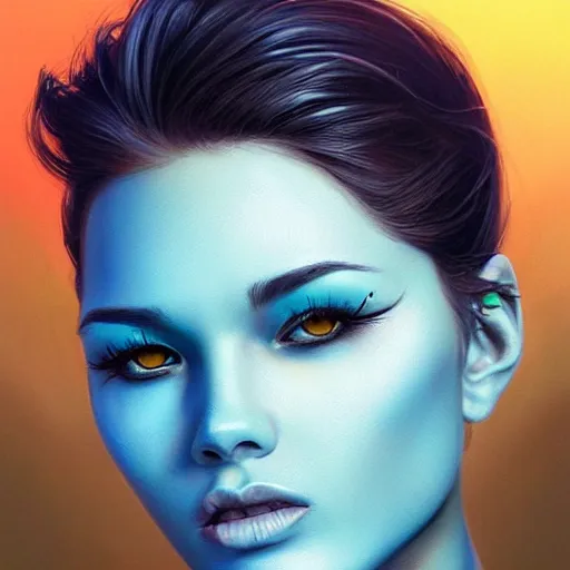 Prompt: hyperrealistic oil painting of electric hero, cute - fine - face, pretty face, oil slick hair, realistic shaded perfect face, extremely fine details, realistic shaded lighting, dynamic background, artgerm, 8 k ultra realistic, highly detailed, art by christopher balaskas