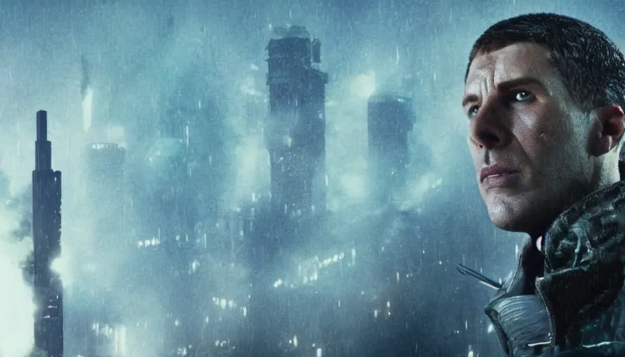 Prompt: Big budget movie in the style of Blade Runner, about cyborg assassins stealing a nuclear missile