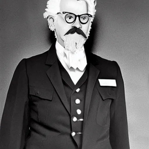 Prompt: colonel sanders, usmc