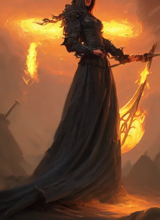 Image similar to blackflame friede by vladimir volegov and alexander averin and peder mørk mønsted and ross tran and raphael lacoste