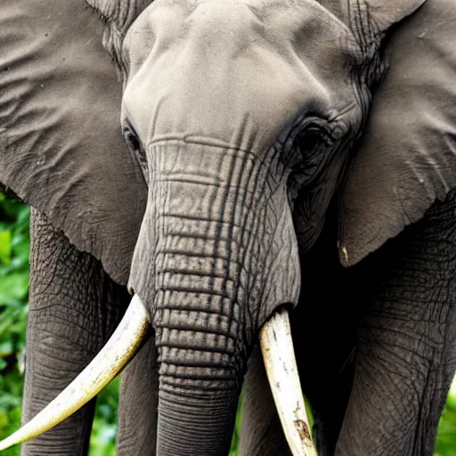 Prompt: photograph of elephant by michael snedic, award winning