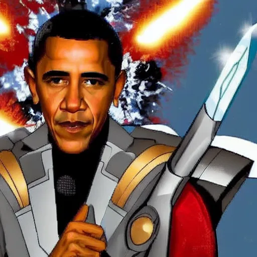 Prompt: Barack Obama as Thor