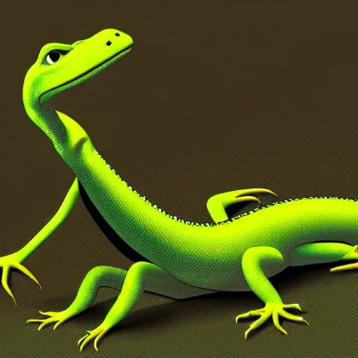 Prompt: gex the lizard