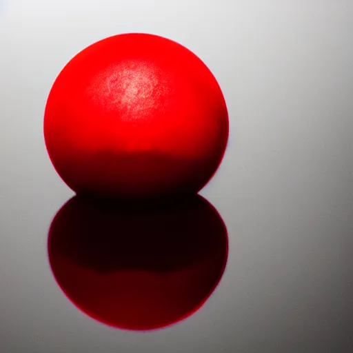 Image similar to closeup studio photograph of a red blood cell, dramatic lighting, edited in photoshop