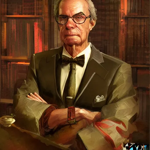 Image similar to detailed portrait of xavier of bourbon parma by marc simonetti