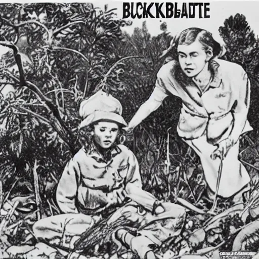 Prompt: buckwheat propaganda style