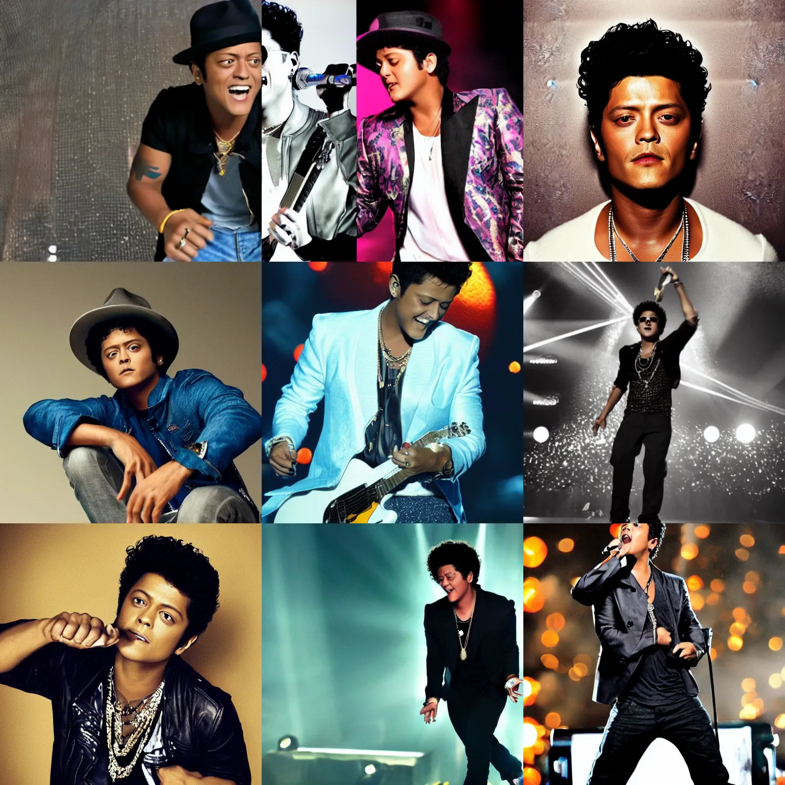 Prompt: Bruno Mars Locked Out of Heaven