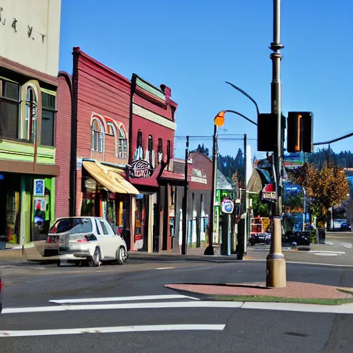 Prompt: downtown Bremerton Washington