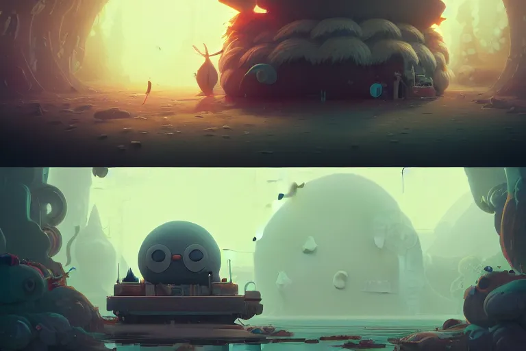 Image similar to collection of animals in cryochambers, moody :: studio ghibli, beeple and James Gilleard and Justin Gerard :: ornate, dynamic, particulate, rich colors, intricate, elegant, highly detailed, centered, artstation, smooth, sharp focus, octane render, 3d