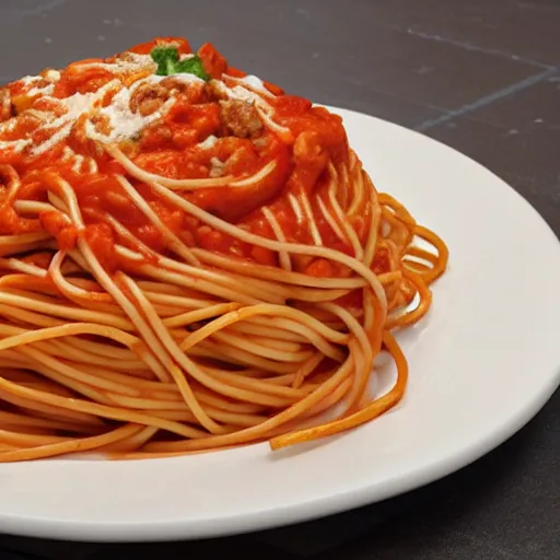 Prompt: a cooked spaghetti sofa