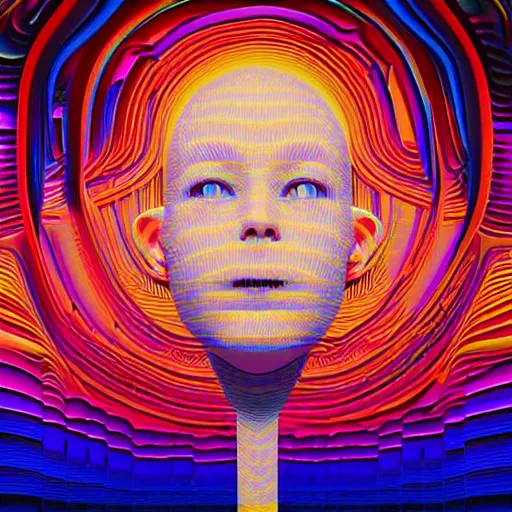 Prompt: Award-winning artwork on A.I.-generated music videos by Jeffrey Smith and Shaw Barclay
