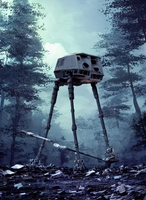 At-st Walker On A Trash Planet, Brutal 