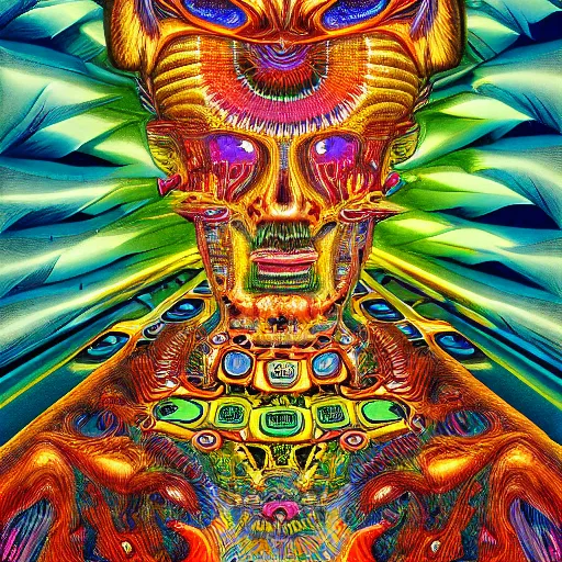 a hyper-detailed portrait of a dmt entity, | Stable Diffusion | OpenArt