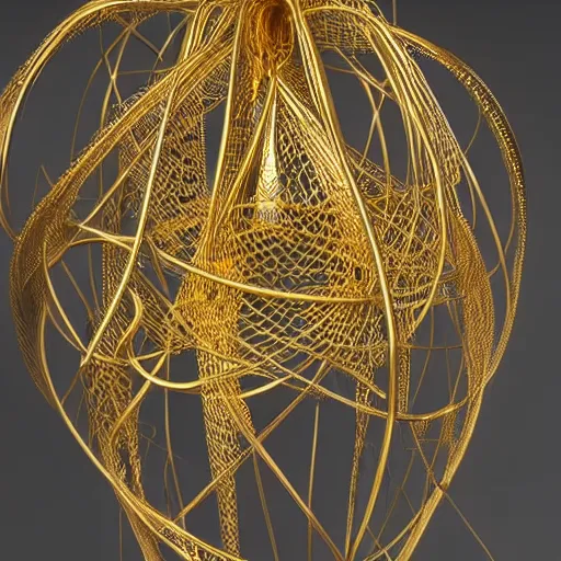 the heat death of the universe, wire sculpture,, Stable Diffusion