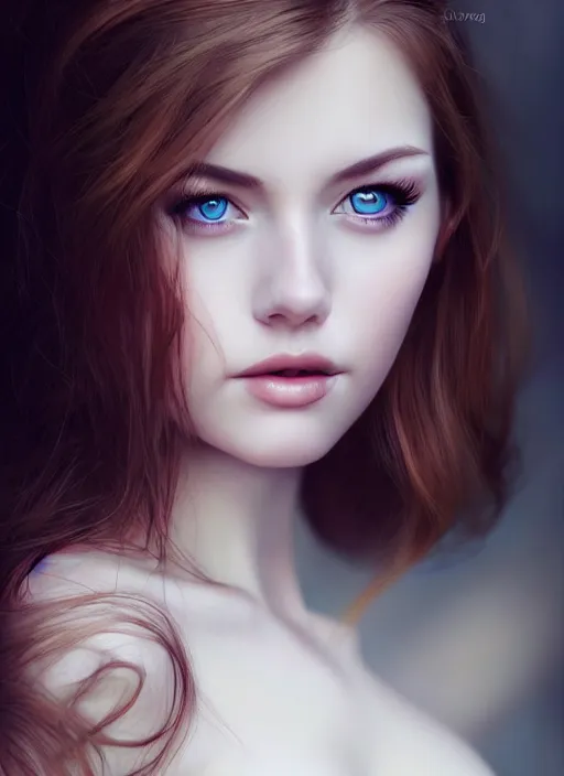 Image similar to a gorgeous scottish female photo, professionally retouched, soft lighting, realistic, smooth face, full body shot, torso, dress, perfect eyes, sharp focus on eyes, 8 k, high definition, insanely detailed, intricate, elegant, art by artgerm and jason chan