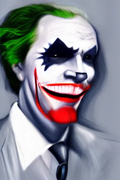 Image similar to portrait of the joker