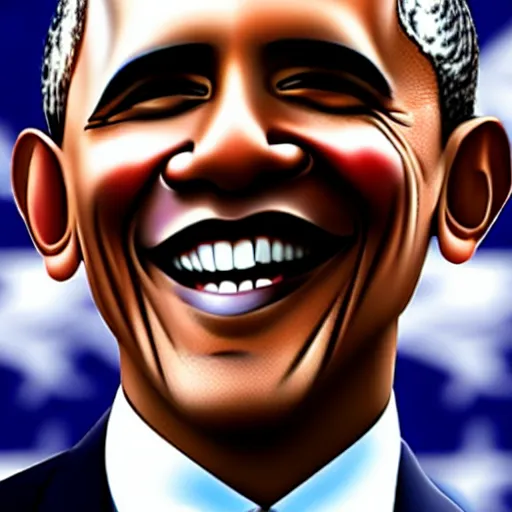 Prompt: Selfie photograph of Barack Obama, 8k,