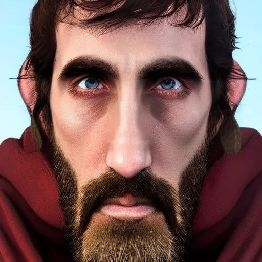 Prompt: asmongold, hyper realisitic, portrait, high detail, 8 k