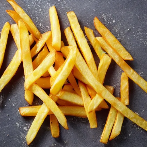 Prompt: photo of tasty french fries