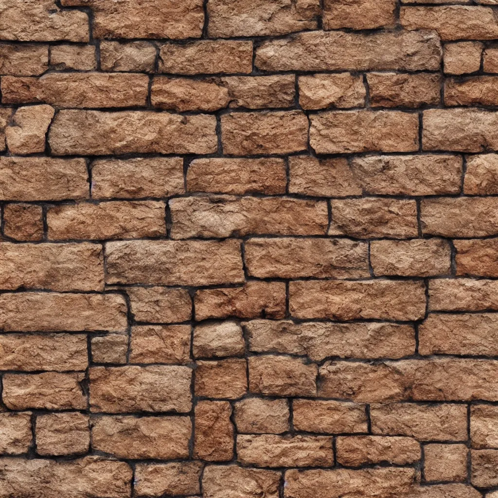 Image similar to sandstone brick wall texture, hd, seamless, pbr, textures. com