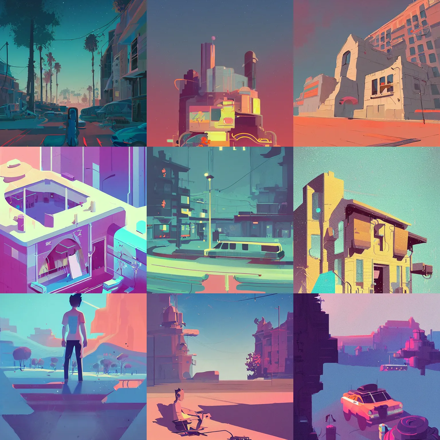 Prompt: by james gilleard