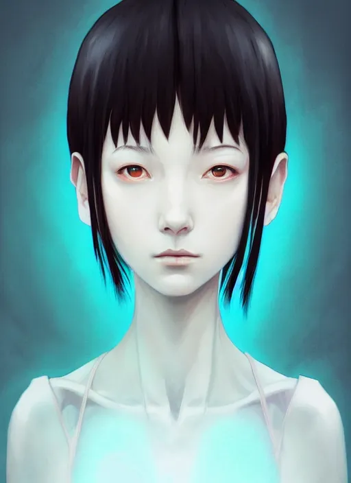 Prompt: symmetry!! portrait of lain, serial experiments : lain, intricate, elegant, highly detailed, digital painting, artstation, concept art, smooth, sharp focus, illustration, by bartek fedyczak, erak note, tooth wu, neil richards, kan liu, siwoo kim, jisu choe