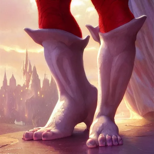 Prompt: shrek has giant feet, highly detailed, digital painting, artstation, concept art, smooth, sharp focus, illustration, art by artgerm and greg rutkowski and alphonse mucha