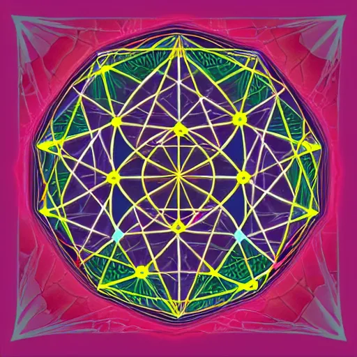 Image similar to sacred geometry album cover