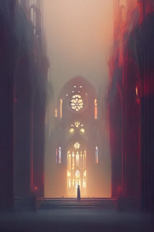 Image similar to notre dame, minimalist poster design, extremely detailed digital painting, in the style of fenghua zhong and ruan jia and jeremy lipking and peter mohrbacher, mystical colors, rim light, beautiful lighting, 8 k, stunning scene, raytracing, octane, trending on artstation