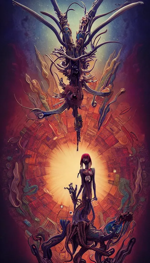 Image similar to exquisite imaginative imposing weird creature movie poster art humanoid anime movie art by : : james jean, imagine fx, weta studio james gurney