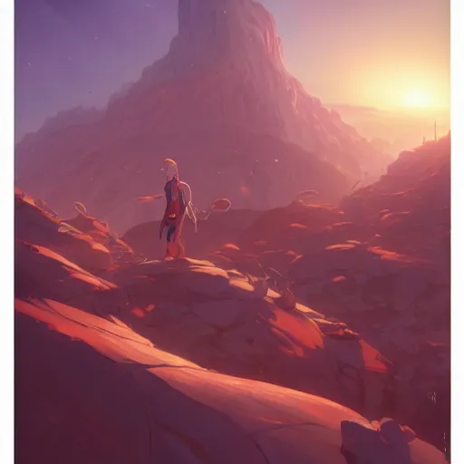 Image similar to hero world close encounters of the third kind, behance hd by jesper ejsing, by rhads, makoto shinkai and lois van baarle, ilya kuvshinov, rossdraws global illumination