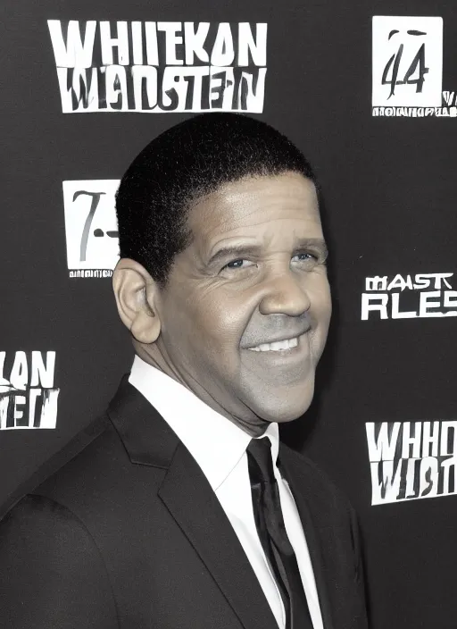 Prompt: white Denzel Washington