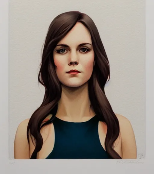 Prompt: https://philnoto.com artwork of a beautiful flirtatious lady by Phil noto.