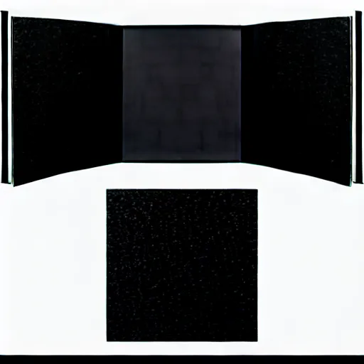 Image similar to vanta black, panel of black, full page black, black edge